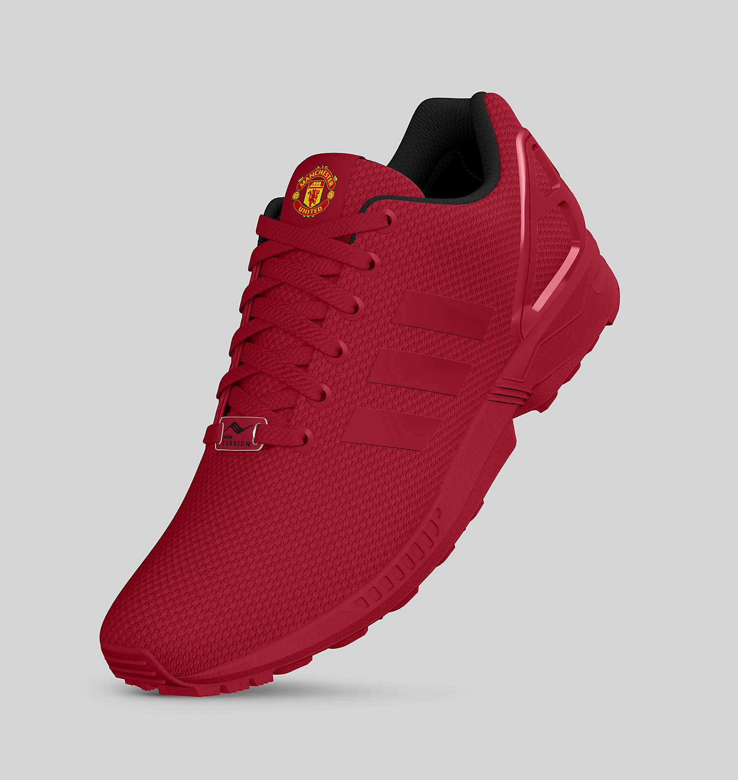 Adidas manchester united zx flux sneakers best sale